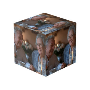 Add Anniversary Photo Customise Cube