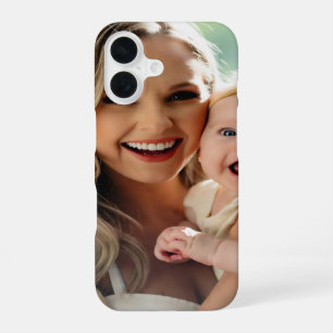 Add Baby Photo Personalise Customise iPhone 16 Case
