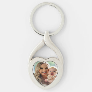 Add Baby Photo Personalize Customize Key Ring