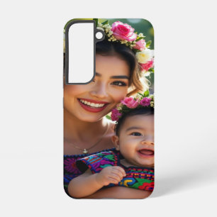 Add Beautiful Baby Photo Personalize Samsung Galaxy Case