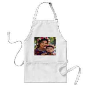 Add Beautiful Baby Photo Personalize Standard Apron