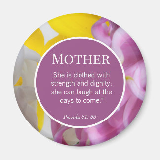 Add Bible Scripture Religious Mother Day Magnet