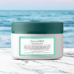 Add Brand and Editable Border Ingredients List Lab Label