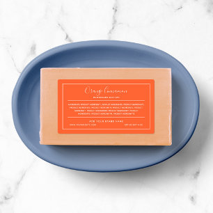 Add Brand White Border Custom Colour Ingredients