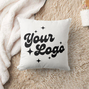 Add Business Company Logo Cushion