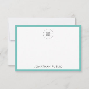 Add Business Company Logo Your Name Here Card