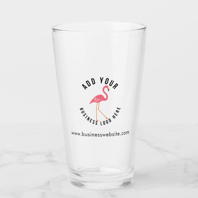 Add Business Logo and Company Employees Glass (Front)