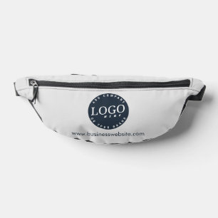 Add Business Logo and Company  Staff Employees Bum Bags