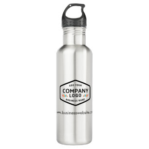 Add Business Logo and Company Website Custom 710 Ml Water Bottle