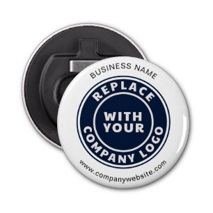 Add Business Logo and Company Website Custom Bottle Opener