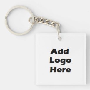 Add Business Logo and Information on Back of Key Ring