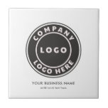Add Business Logo and Website Company Promotional Ceramic Tile<br><div class="desc">Elevate your business's aesthetic with our custom decorative wall tile. Showcase your brand identity by proudly displaying your logo, precisely reproduced in any shape imaginable. Personalise it further with your business name, a captivating slogan, or your website URL. This isn't just a tile; it's a statement piece that transforms your...</div>