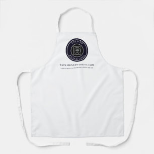 Add Business Logo and Website Custom Branding Apron