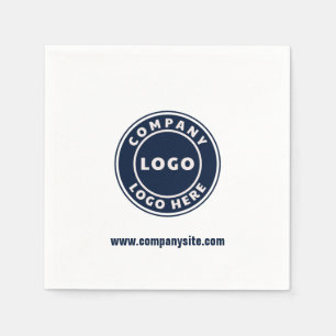 Add Business Logo Annual Corporate Event Napkin