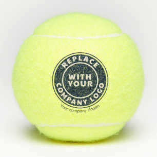 Add Business Logo Company Annual Sport Events Tennis Balls