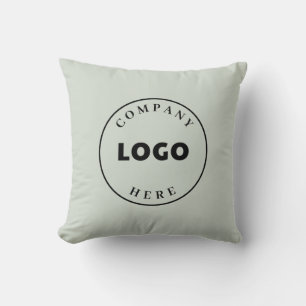 Add Business Logo Company Showroom Decor Cushion