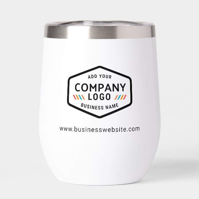 Add Business Logo Company Website Address Employee (Back)