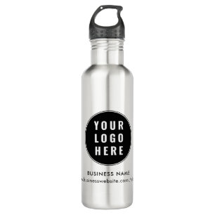 Add Business Logo Company Website Promotional 710 Ml Water Bottle