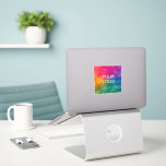 Add Business Logo Here Modern Custom Template Best<br><div class="desc">Custom Modern Elegant Simple Template Upload Business Company Corporate Logo Name Here Add QR Code Promotional Custom-Cut Vinyl Sticker / Tablet & Laptop Cases / Laptop Stickers & Skins / Small 4" x 4" Laptop Sticker.</div>