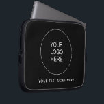 Add Business Logo Text Template Create Your Own Laptop Sleeve<br><div class="desc">Create Your Own Image Photo Picture Business Company Logo Add Text Elegant Modern Template Neoprene 10 inch Laptop Sleeve.</div>