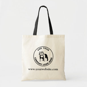 Add Business Logo Veterinary Vet Tech Custom Tote Bag