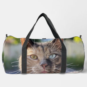 Add Cat Photo Customise Duffle Bag