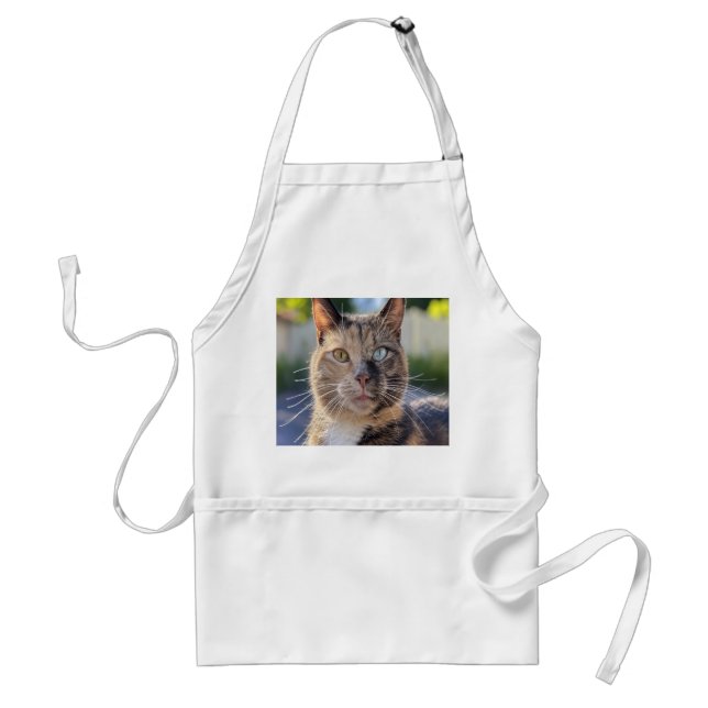 Add Cat Photo Customise Standard Apron (Front)