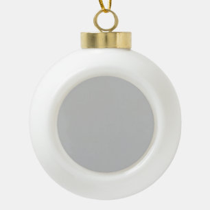 Add Charm to Your Tree with Cheerful Keepsake Ceramic Ball Christmas Ornament