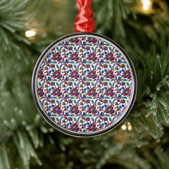 Add Charm to Your Tree with Cheerful Keepsake Metal Ornament (Tree)