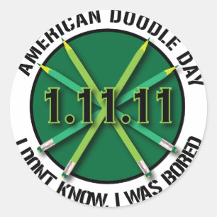 ADD CLASSIC ROUND STICKER