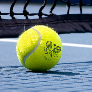 Add Club Name Tennis Team Any Colour Personalised Balls