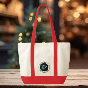 Add Company Logo Business Employee Swag Tote Bag