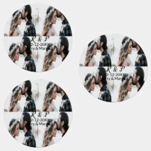 Add couple photo merry married add date year