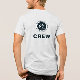 Add Custom Business Logo Classic Tri-Blend Shirt