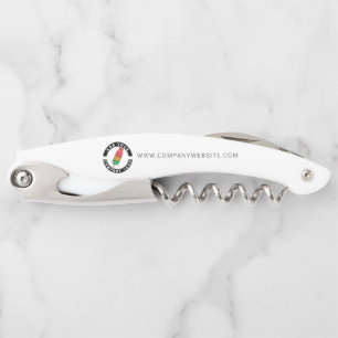 Add Custom Logo Business Brand Employee Corkscrew