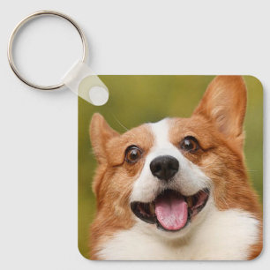 Add Dog Photo Personalised Customised Key Ring