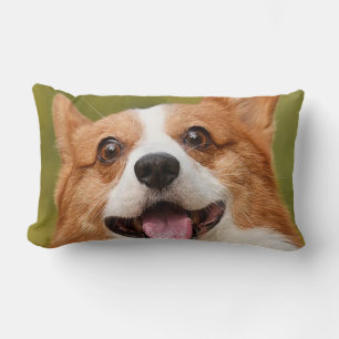 Add Dog Photo Personalised Customised Lumbar Cushion