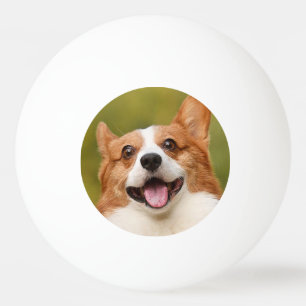 Add Dog Photo Personalised Customised Ping Pong Ball
