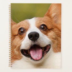 Add Dog Photo Personalised Customised Planner