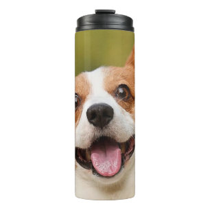 Add Dog Photo Personalized Customized Thermal Tumbler