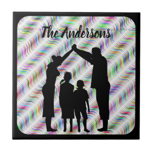 ADD FAMILY NAME CERAMIC TILE