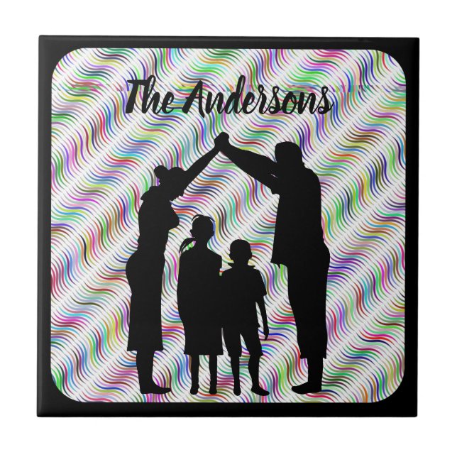 ADD FAMILY NAME CERAMIC TILE (Front)