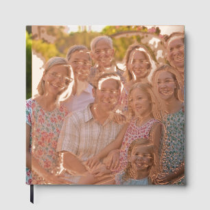 Add Family Reunion Photo Customize Guest Book