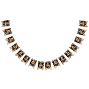 Add French Bulldog Photo Personalise Bunting