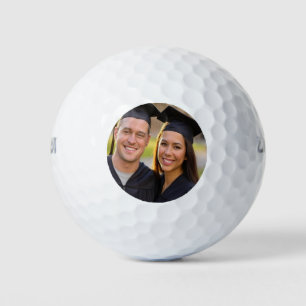 Add Graduation Photo Customise Golf Balls