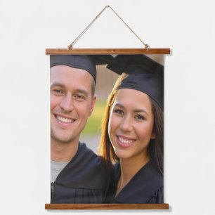 Add Graduation Photo Customise Hanging Tapestry
