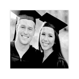 Add Graduation Photo Customise Self-inking Stamp