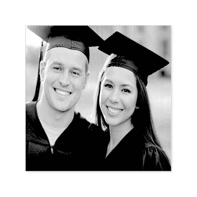 Add Graduation Photo Customise Self-inking Stamp (Design)