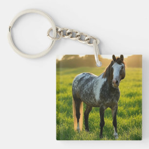 Add Horse Photo Customise Key Ring