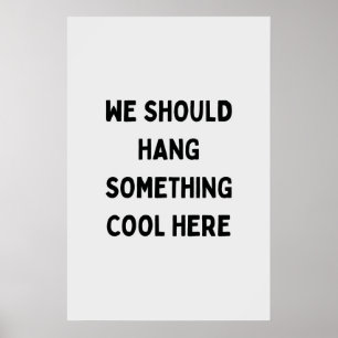 Add Humour to Your Space Poster